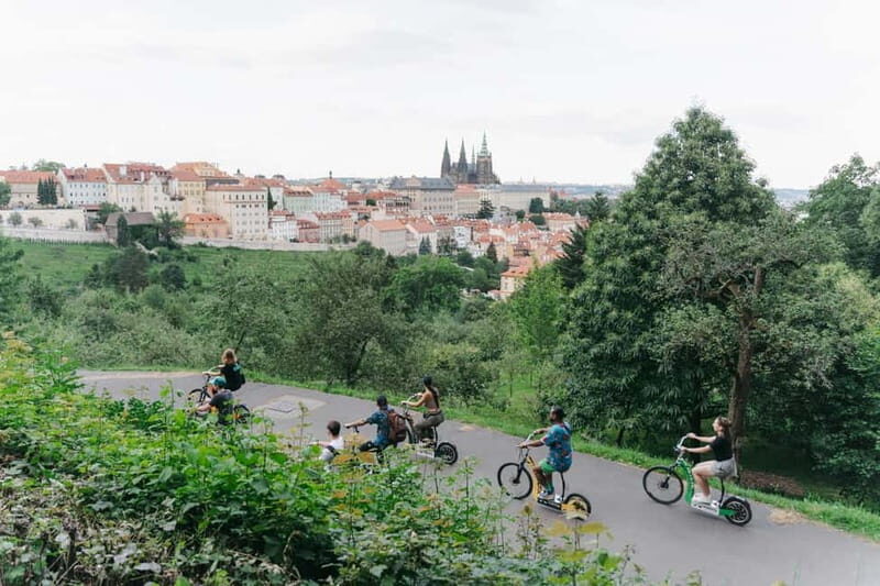 Prague: E-Scooter Grand City & Panoramas Small-Group Tour - Authentic Experiences and Feedback from Travelers
