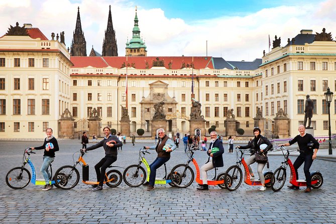 Prague: Electric Scooter & E-Bike Live Guided Tour - Accessible and Comfortable Travel