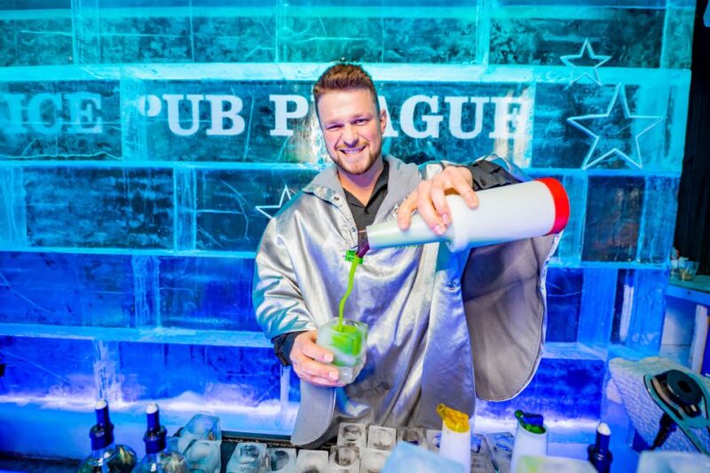 Prague: Entry Ticket to Ice Pub Prague With Nightclub Option - Complimentary Beverage Options