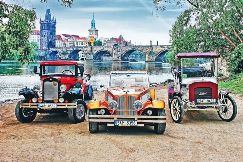 Prague: Fairytale Karlstejn Castle in Retro-Style Car - Good To Know