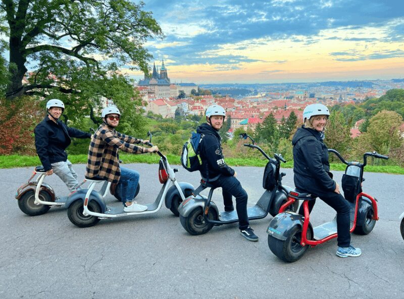 Prague: Fat Tire E-Scooter Guided Tour - Authentic Feedback from Participants