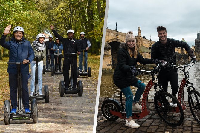 Prague Highlights Segway & E-Scooter Tour With Free Taxi Pick up - Inclusions