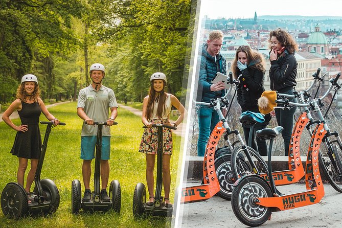 Prague Highlights Segway & E-Scooter Tour With Free Taxi Pick up - Exclusions