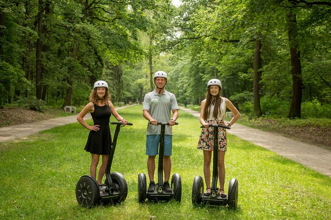 Prague Highlights Segway & E-Scooter Tour With Free Taxi Pick up - Ladronka Park Segway Ride