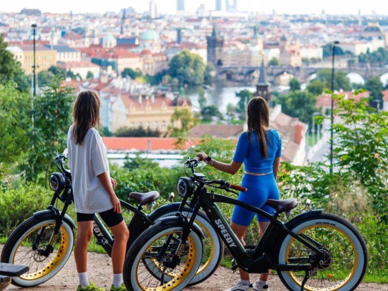 Prague Historical & Viewpoints Retro E-Bike Group Tour - Tour Overview