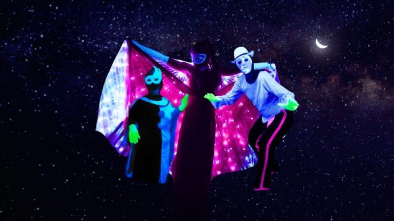 Prague: Images of Love Black Light Theatre Show - Key Points
