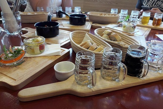 Prague Mini-Breweries Beer Tour With Czech Appetizers - Appetizing Czech Delicacies