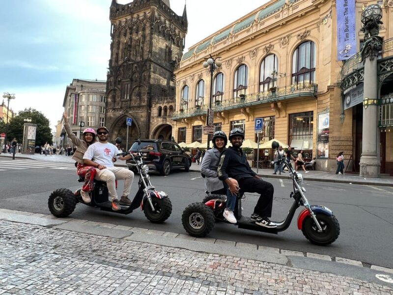 Prague Monastery & Panoramic Viewpoint Electric Trike Tour - Good To Know