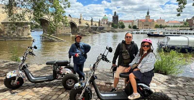 Prague Monastery & Panoramic Viewpoint Electric Trike Tour - Trike Experience