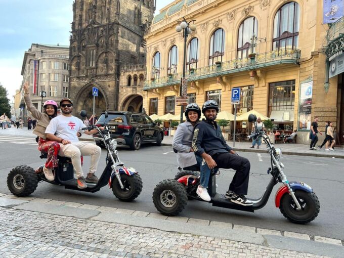 Prague Monastery & Panoramic Viewpoint Electric Trike Tour - Booking and Cancellation