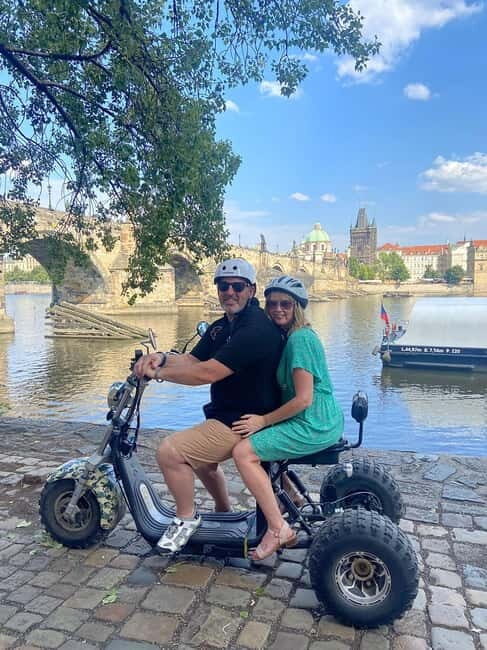 Prague: Panoramic Viewpoints Guided Electric Tricycle Tour - Exploring the Itinerary in Detail