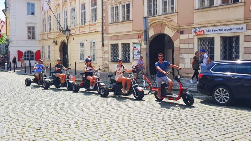 Prague: Panoramic Viewpoints Guided Electric Tricycle Tour - The Experience: What You Can Expect