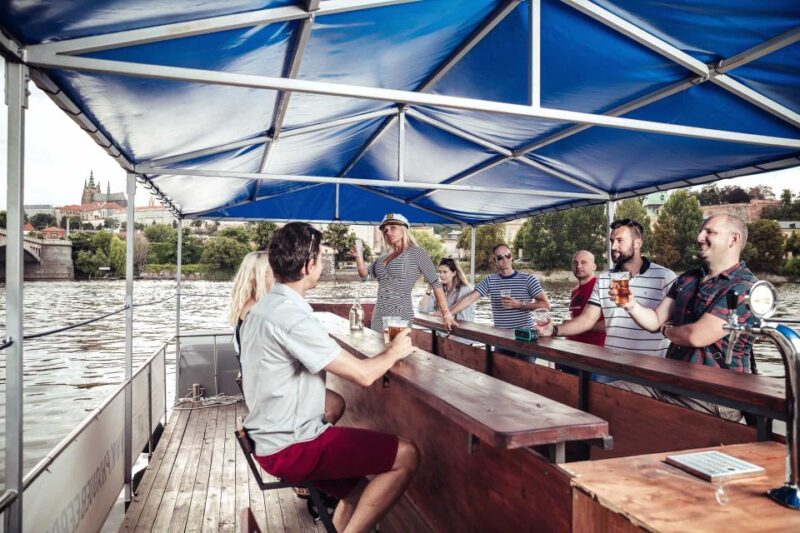 Prague: Private Cycle Boat River Tour With Beer or Prosecco - Good To Know