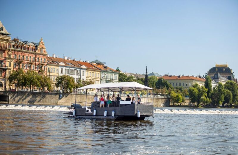 Prague: Private Cycle Boat River Tour With Beer or Prosecco - Activity Highlights