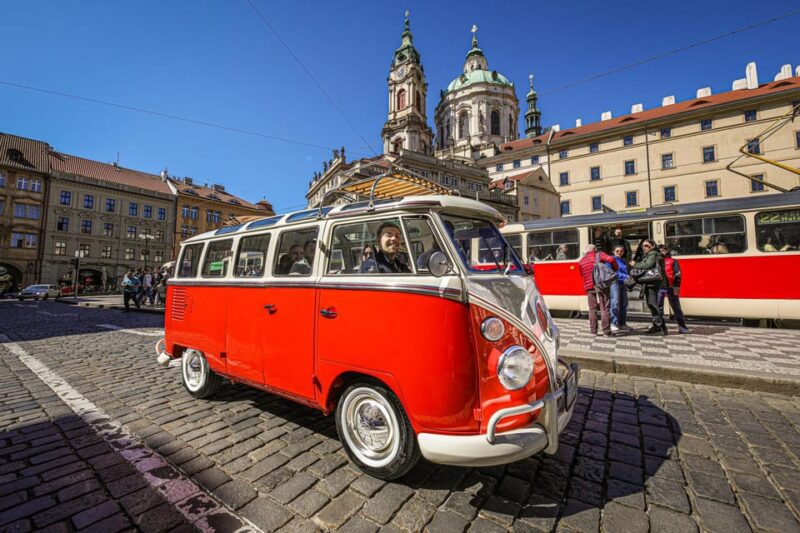 Prague: Private Sightseeing Tour in Original VW Samba Bus - Itinerary Highlights