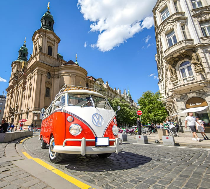 Prague: Private Sightseeing Tour in Original VW Samba Bus - Complimentary Polaroid Photo