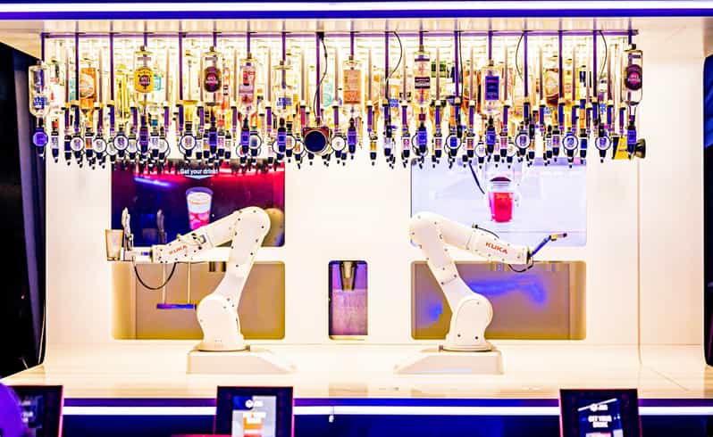 Prague: Robotic Bar Entry With a Drink Included - Extensive Bottle Selection