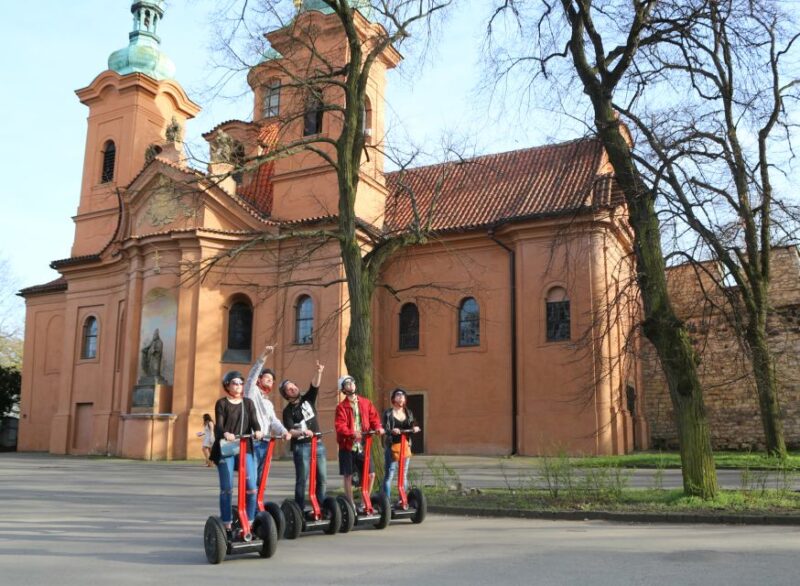Prague Segway Tour With Oldest Monasteries and Free Taxi - Itinerary Highlights