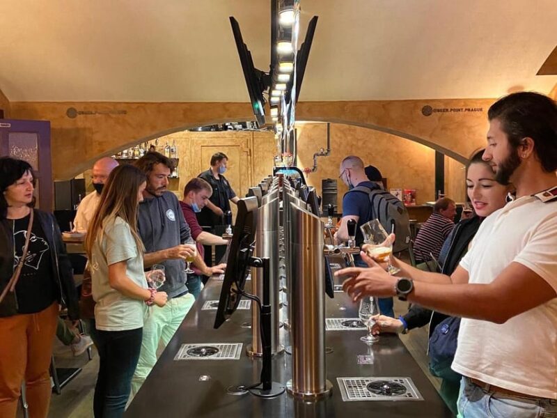 Prague: Self-Pour Czech Beer-Tasting Experience - Culinary Offerings