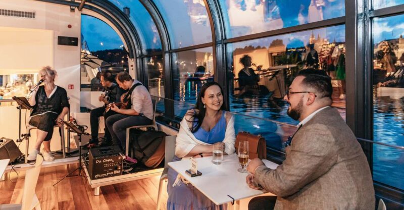 Prague: Sightseeing Dinner Cruise on Open-Top Glass Boat - Customer Reviews and Ratings