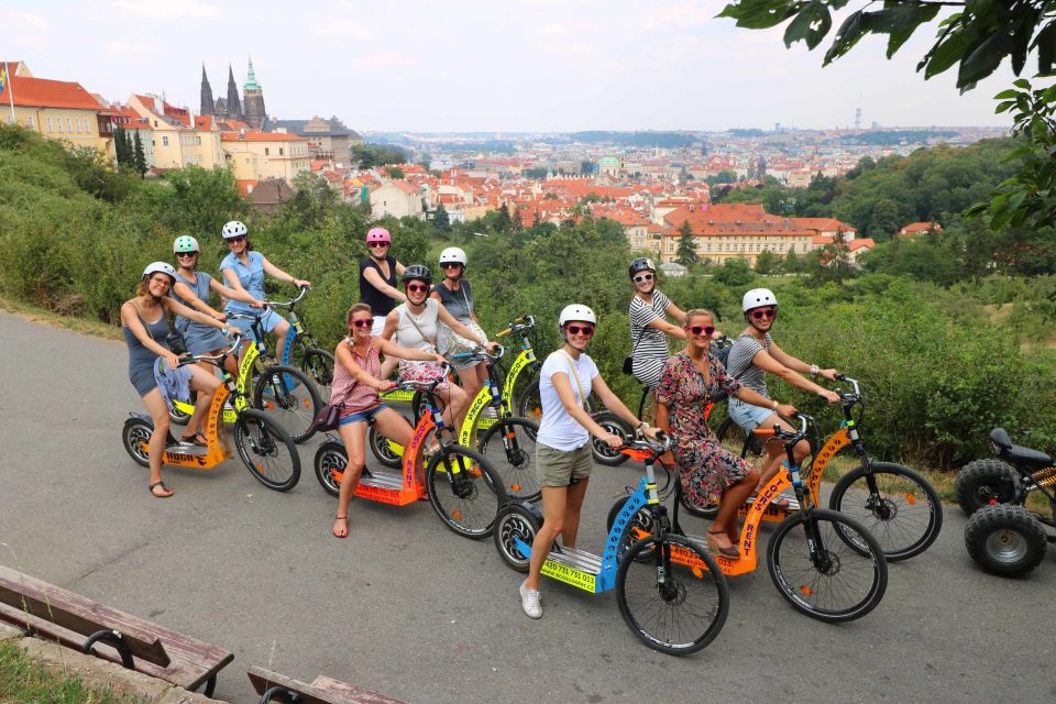Prague: Tour by Electric Scooter or Cruiser eBike - Key Points