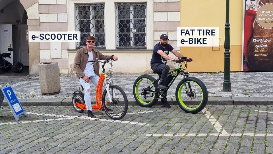 Prague: Tour by Electric Scooter or Cruiser eBike - The Experience: Comfort and Practicalities
