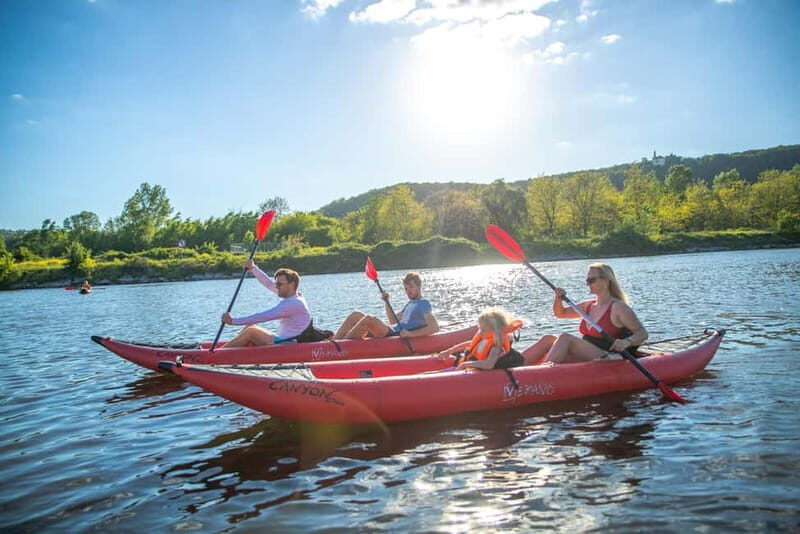 Prague: Vltava River Double Kayak Rental - Key Points