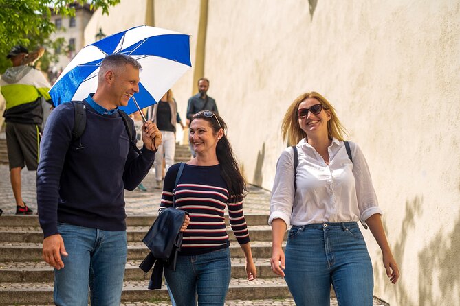 Prague Walking Tour of Old Town, Charles Bridge and Prague Castle - Crossing the Iconic Charles Bridge