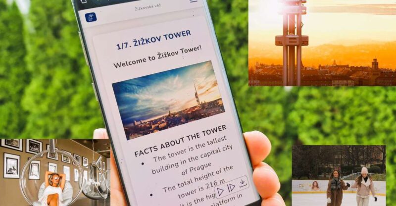 Prague: ŽIžKov Television Tower E-Ticket With Audio Guide - Themed Capsules and Exhibits