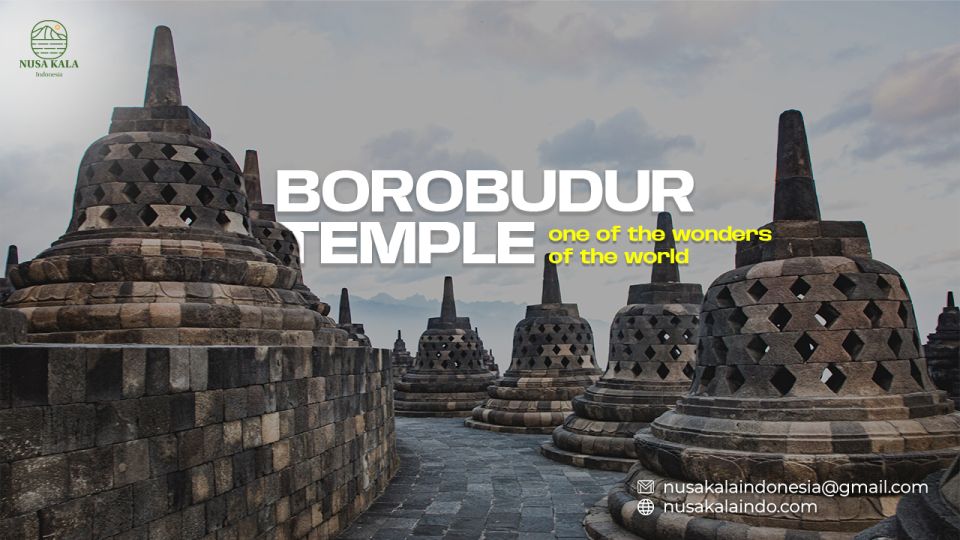 Prambanan + Borobudur Temple Climb Up Access In One Day SHARED - Tour Duration Breakdown