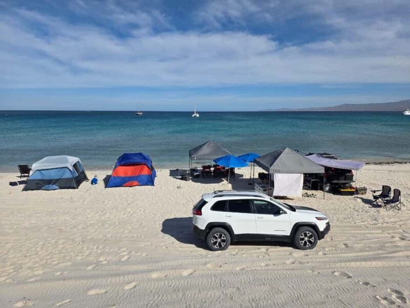 Premium Camping Experience on La Paz Beaches with Chef Included - Key Points