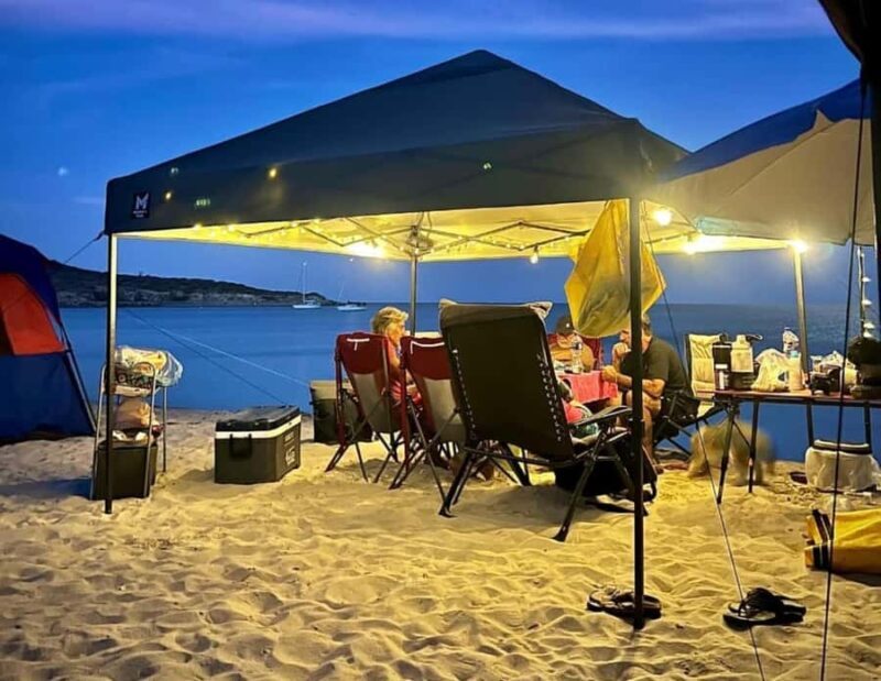 Premium Camping Experience on La Paz Beaches with Chef Included - Food and Beverage