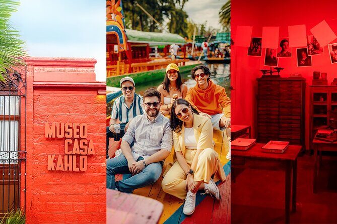 Premium Frida Kahlo Red House and Xochimilco (Small Groups) - Key Points