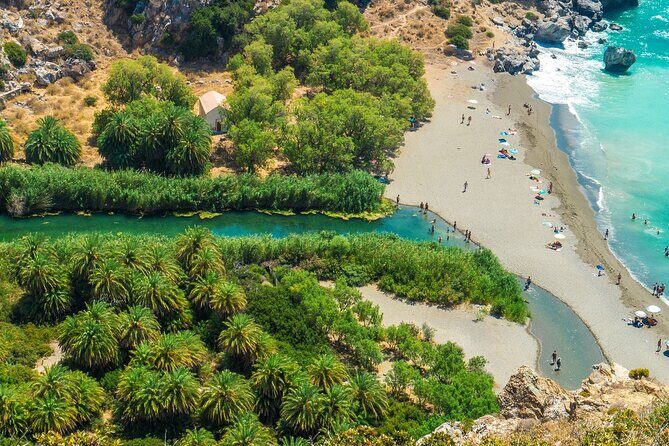 Preveli Beach and Damnoni Kourtaliotikowaterfalls from Rethymno - FAQs