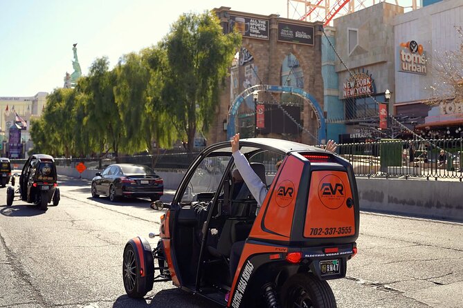 Private 1.5 Hour Sphere Las Vegas Guided Tour in an EVR Car - Complimentary Items Included in the Tour