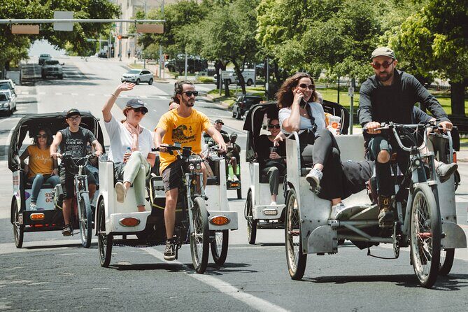 Private 1 Hour Pedicab City Tour of Austin - What to Expect from the Experience