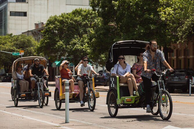 Private 1 Hour Pedicab City Tour of Austin - FAQ