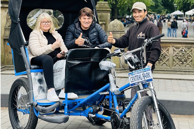 Private 2 Hour Central Park Pedicab Tour Review - Good To Know