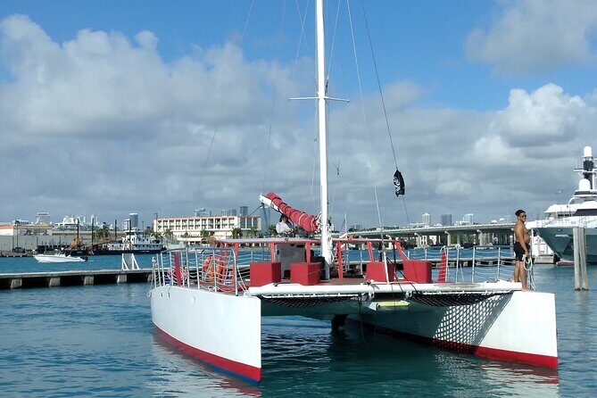 Private 2 Hour Miami Tour aboard Great White 50FT Power Catamaran - An In-Depth Look at the Miami Catamaran Experience