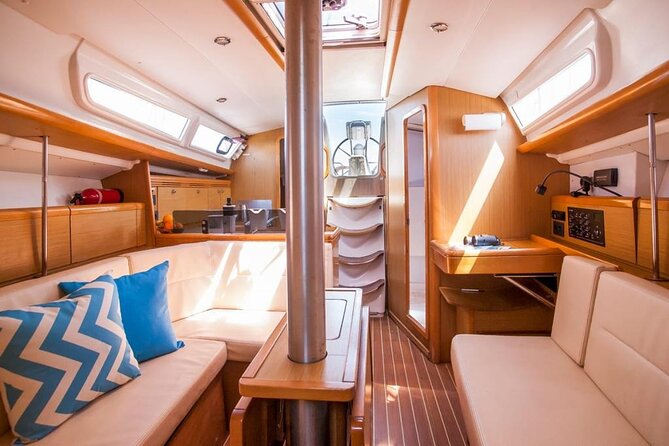 Private 2-Hour Tour of Barcelona on a Sailboat - Sailboat Amenities