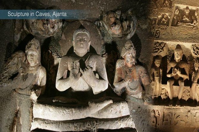 Private 3-Day Aurangabad Tour Including the Ajanta & Ellora Caves From Mumbai - Ajanta Caves
