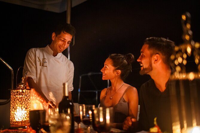 Private 3 hours Romantic Tulum Dinner in 51" Leopard - Key Points