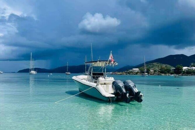 Private 6-Hour Island Hopping in US Virgin Islands - 500hp Hydro Sport - Key Points