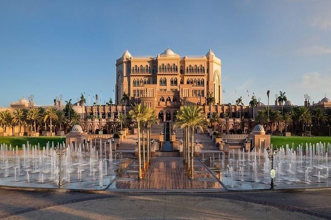 Private Abu Dhabi Sheikh Zayed Mosque With Louver Museum & Emirates Place Tea - Pickup and Drop-off Details