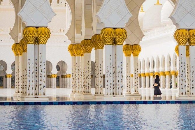 Private Abu Dhabi Sheikh Zayed Mosque With Louver Museum & Emirates Place Tea - Pricing Information