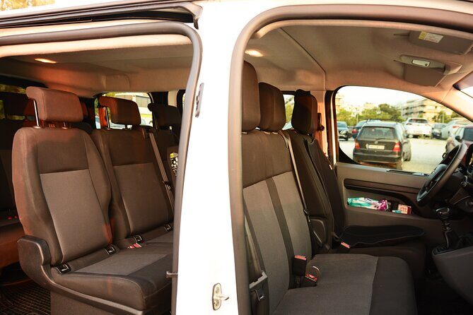 Private Airport Transfer Thessaloniki (SKG) to Halkidiki Hotels - The Vehicle and Amenities