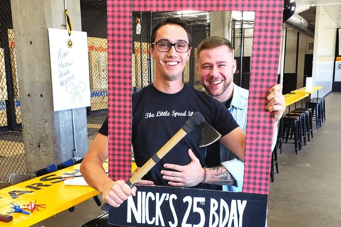 Private Axe Throwing for 1 Hour - Activity Highlights
