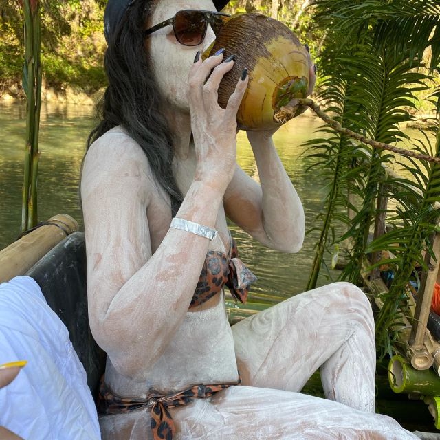 Private Bamboo Rafting and Limestone Foot Massage Tour - Bamboo Rafting Experience on Lethe