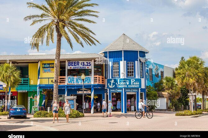 Private Bike Ride to John's Pass Village & Boardwalk - In-Depth Look at the Experience  