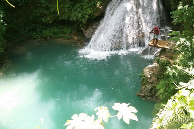 Private Blue Hole Guided Tour From Ocho Rios With Zipline Ride - Private Air-Conditioned Transportation